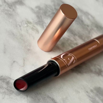 ゲットイットティントグレーズバーム/TONYMOLY/リップティントを使ったクチコミ(4枚目)