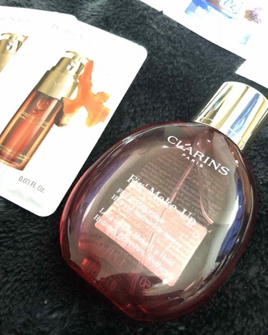 フィックス メイクアップ/CLARINS/ミスト状化粧水を使ったクチコミ（1枚目）