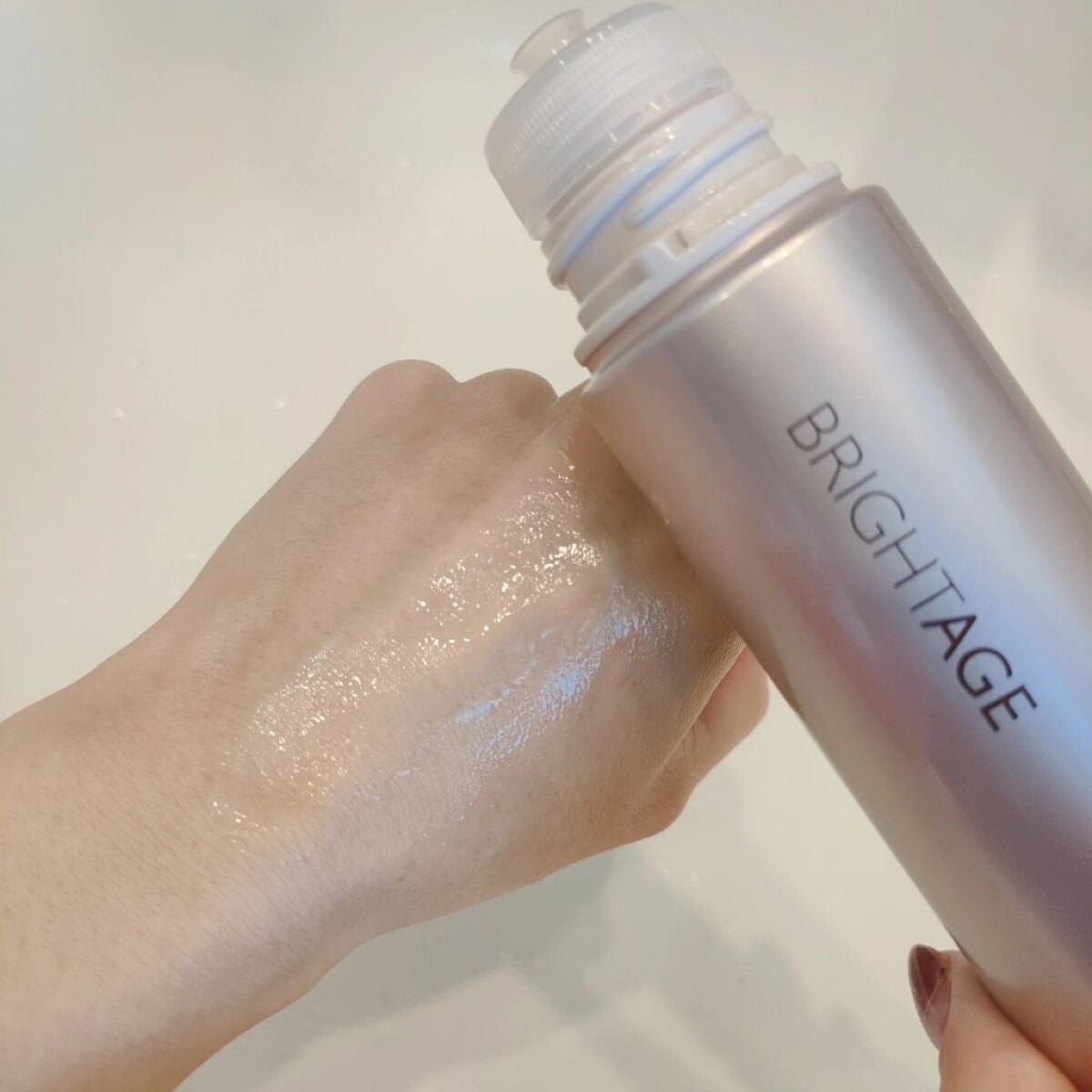 リフトホワイト ローション モイスト/BRIGHTAGE/化粧水を使ったクチコミ(2枚目)