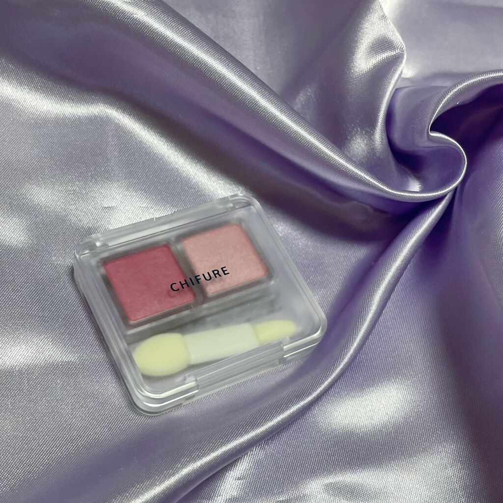 ツイン カラー アイシャドウ/ちふれ/アイシャドウパレットを使ったクチコミ（1枚目）