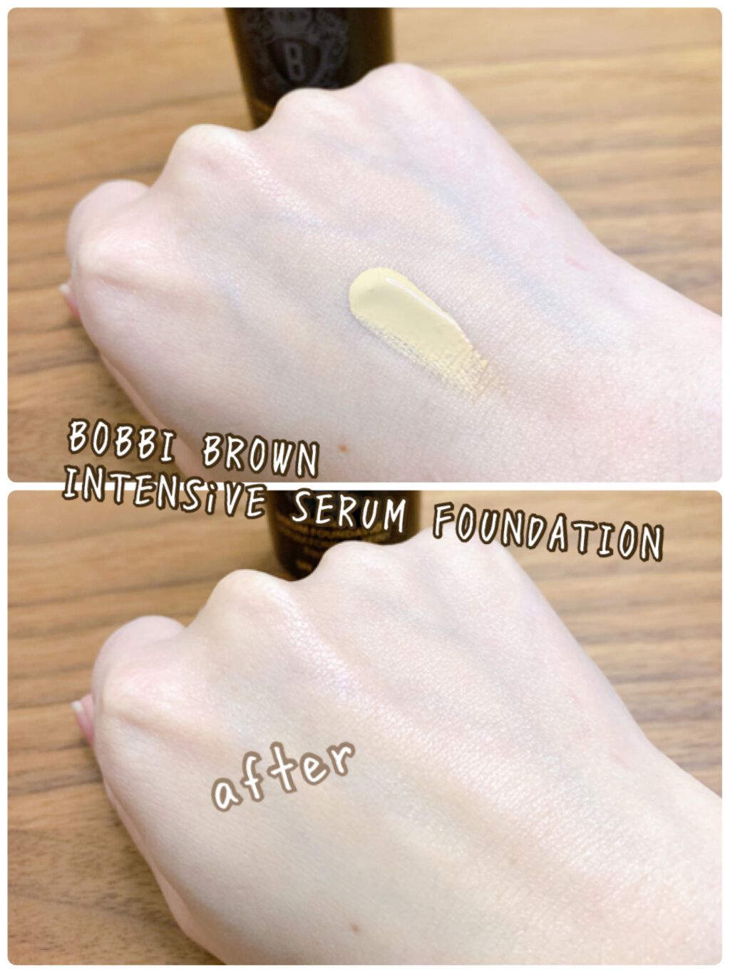 インテンシブ セラム ファンデーション/BOBBI BROWN/リキッドファンデーションを使ったクチコミ（3枚目）