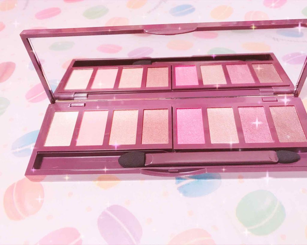 グラマラスリッチ アイパレット (クリスマスコフレ 2018)/Visée/メイクアップキットを使ったクチコミ（2枚目）