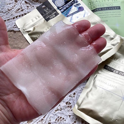 ダーマレーザー スーパーTEATREE100マスク/クオリティファースト/シートマスク・パックを使ったクチコミ(4枚目)