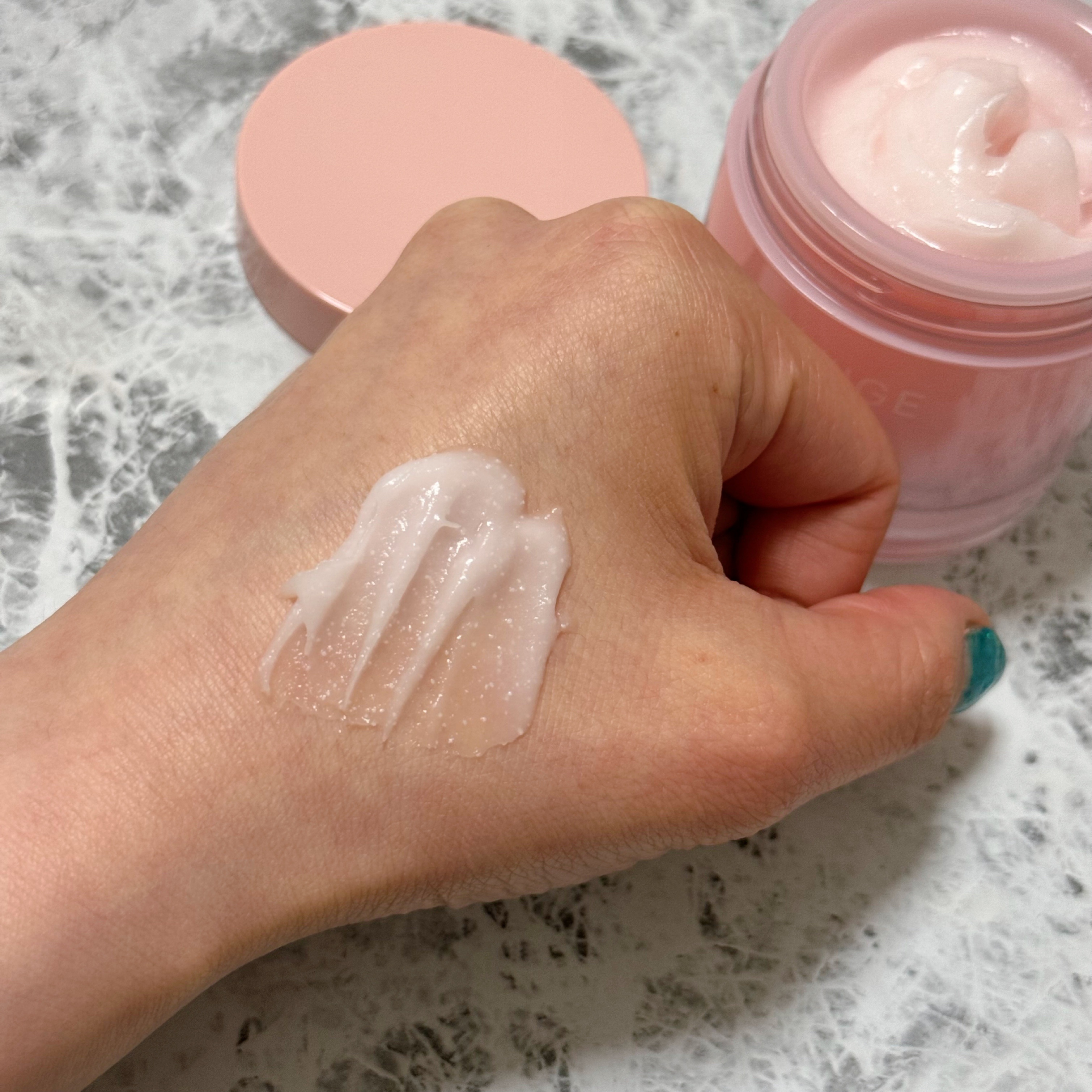 バウンシースリーピングマスク/LANEIGE/フェイスクリームを使ったクチコミ（2枚目）