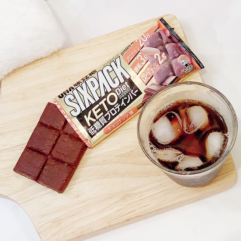 SIXPACK プロテインバー/UHA味覚糖/プロテインバーを使ったクチコミ（2枚目）