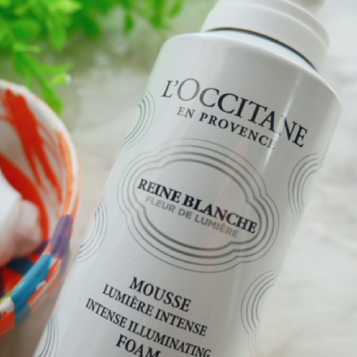 レーヌブランシュ イルミネイティングクレンジングフォーム/L'OCCITANE/泡洗顔を使ったクチコミ（2枚目）