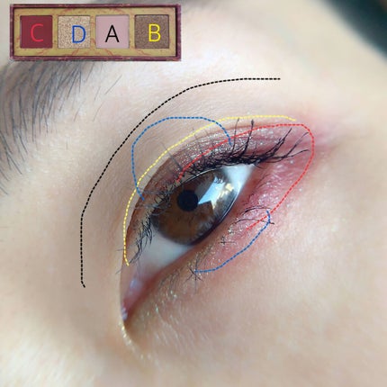 山海シリーズ 4色アイシャドウパレット/GirlCult/アイシャドウパレットを使ったクチコミ(2枚目)