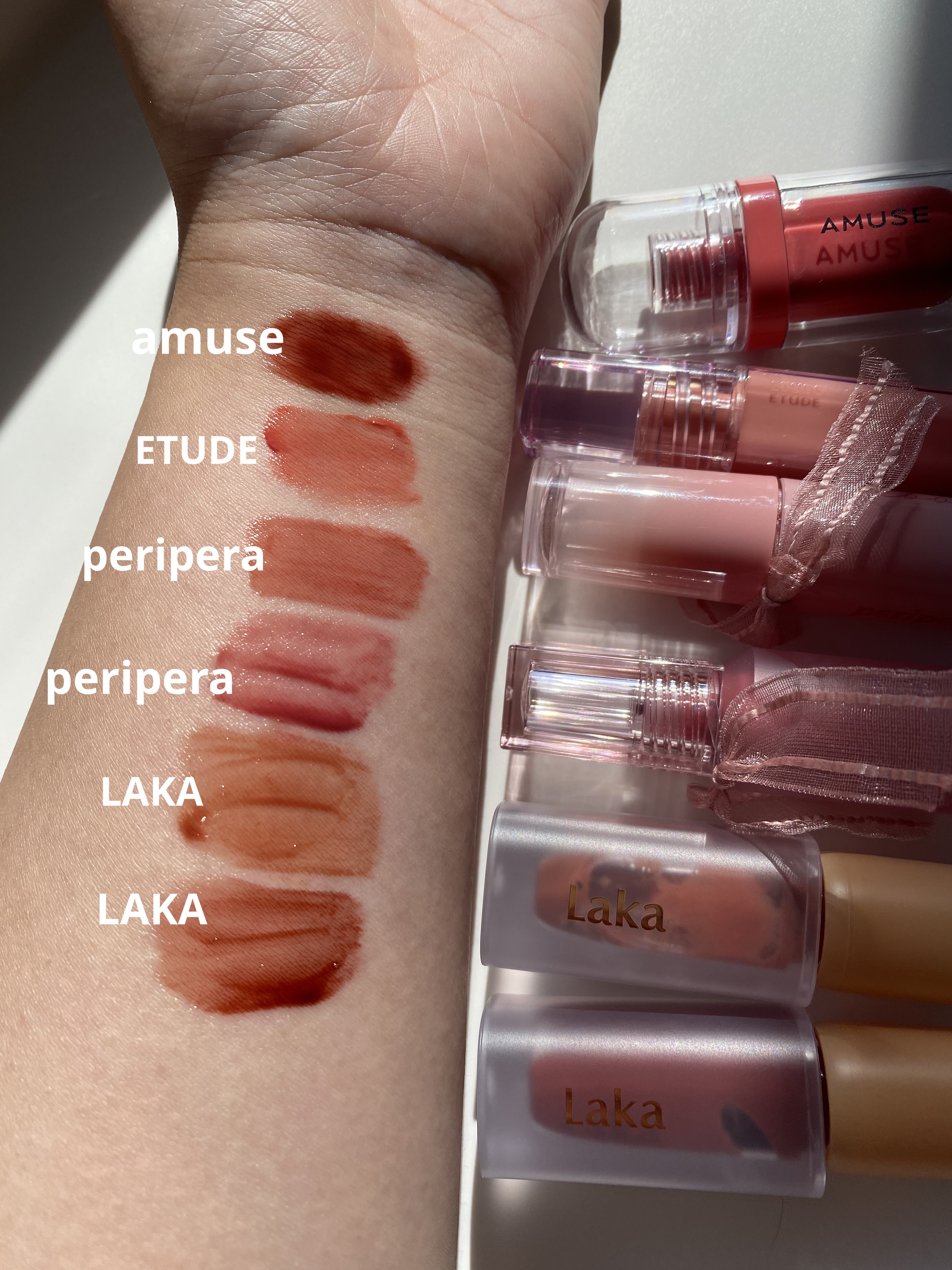 ペリペラ インク ムード グロイ ティント/PERIPERA/リップティントを使ったクチコミ（2枚目）