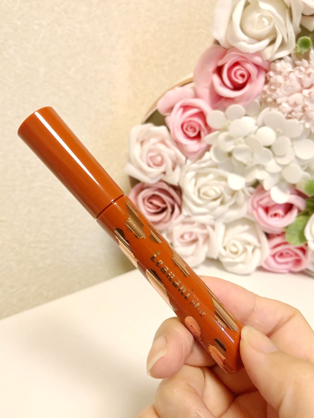 レアナニ プラス エクストラカール ロングマスカラのクチコミ「エクストラカール
ロングマスカラ

new 限定色
オランジュラテ

優しくインパクト
儚げニ.....」（1枚目）