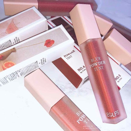 ブラーパウダーティント/EGLIPS/リップティントを使ったクチコミ(1枚目)