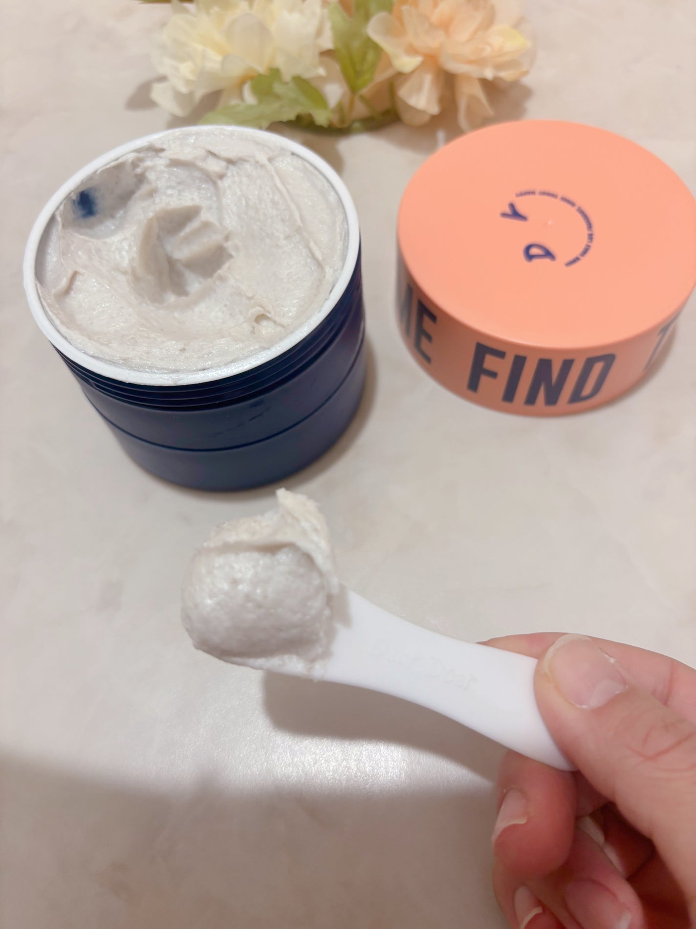 ボディスクラブ(パーライト×ソルト)/DearDoer/ボディスクラブを使ったクチコミ(3枚目)