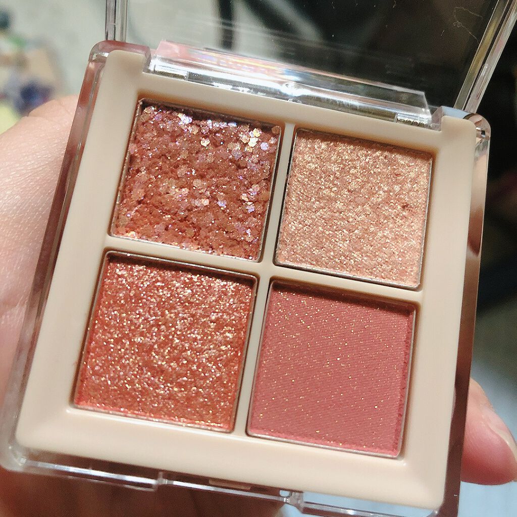 TWINKLE POP Pearl Flex Glitter Eye Palette/CLIO/アイシャドウパレットを使ったクチコミ（2枚目）