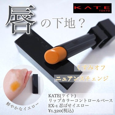 DOME on LIPS 「新発想！KATEの唇用コントロール下地✶∗*ﾟKATEから新発..」（1枚目）