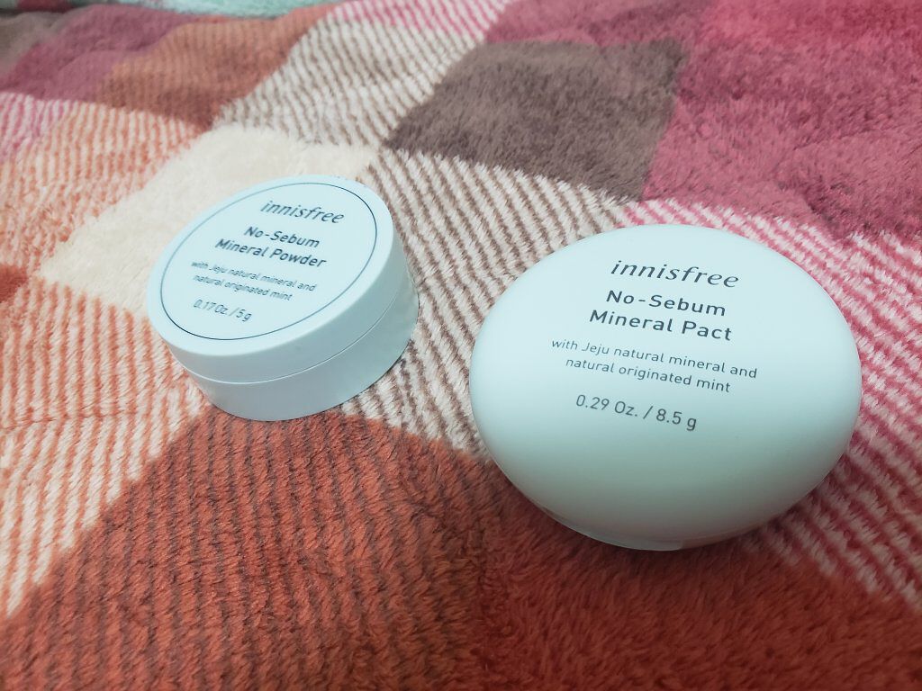 ノーセバム ミネラルパクト N/innisfree/プレストパウダーを使ったクチコミ（1枚目）