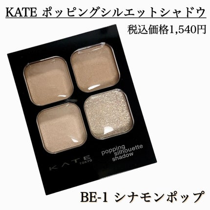 ケイト ポッピングシルエットシャドウ/KATE/アイシャドウパレットを使ったクチコミ(3枚目)
