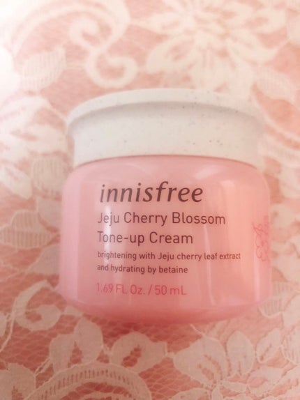 チェジュ チェリーブロッサム トーンアップクリーム/innisfree/化粧下地を使ったクチコミ(2枚目)