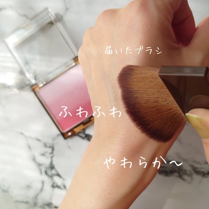 オーラティック ブラッシュ/excel/パウダーチークを使ったクチコミ(2枚目)