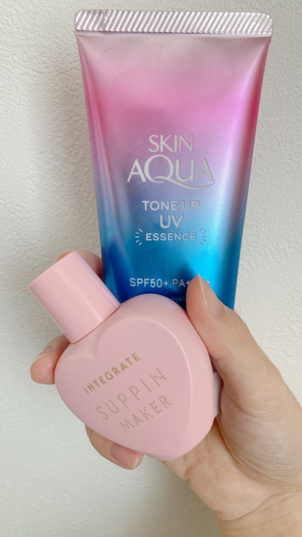 スキンアクア トーンアップUVエッセンス/スキンアクア/日焼け止めクリームを使ったクチコミ(1枚目)