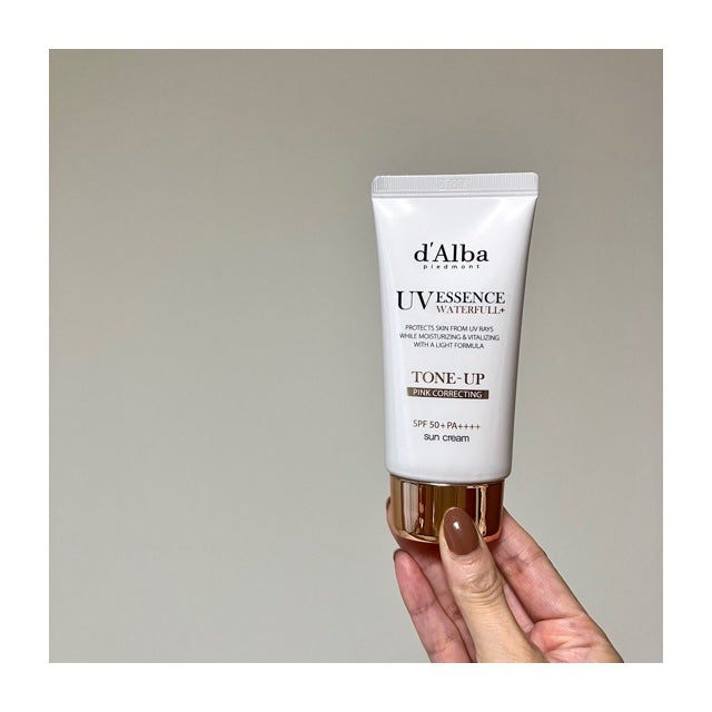 ウォータフルトーンアップサンクリーム/ダルバ/日焼け止めクリームを使ったクチコミ(1枚目)