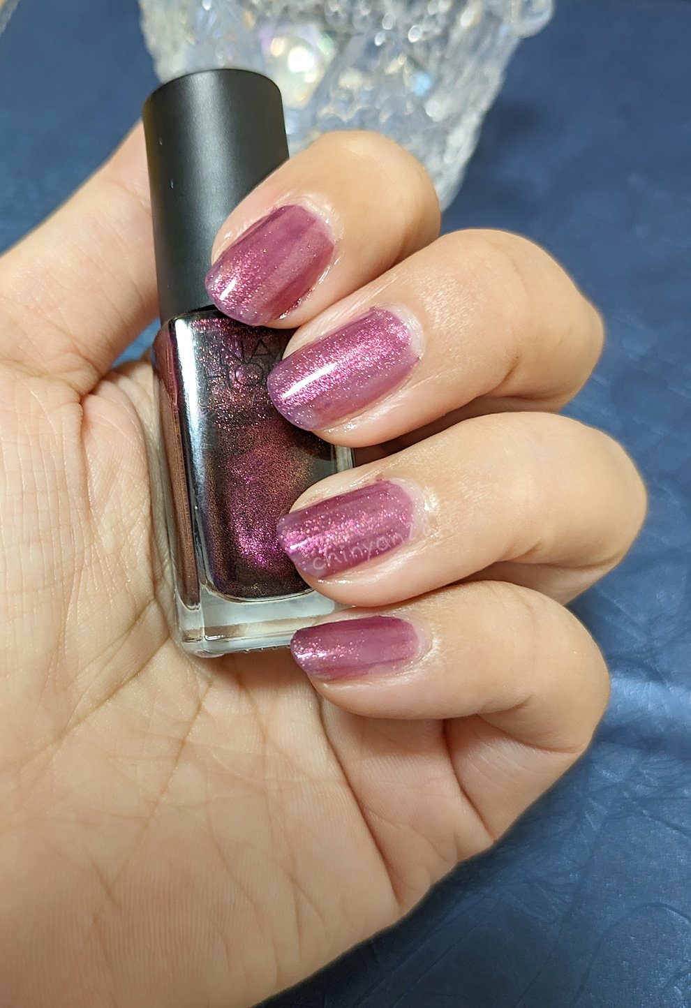 ネイルホリック Galactic color RD409/ネイルホリック/マニキュアを使ったクチコミ（3枚目）