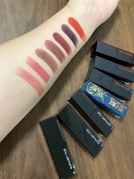 ルージュ アンリミテッド ラッカーシャイン/shu uemura/口紅を使ったクチコミ(2枚目)