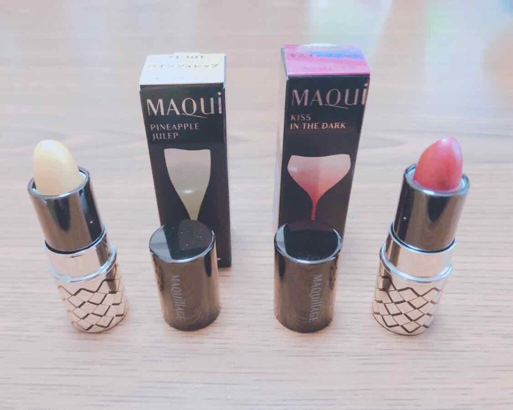 ルージュ ミニ YE101 パインジュレップ/マキアージュ/口紅を使ったクチコミ（2枚目）