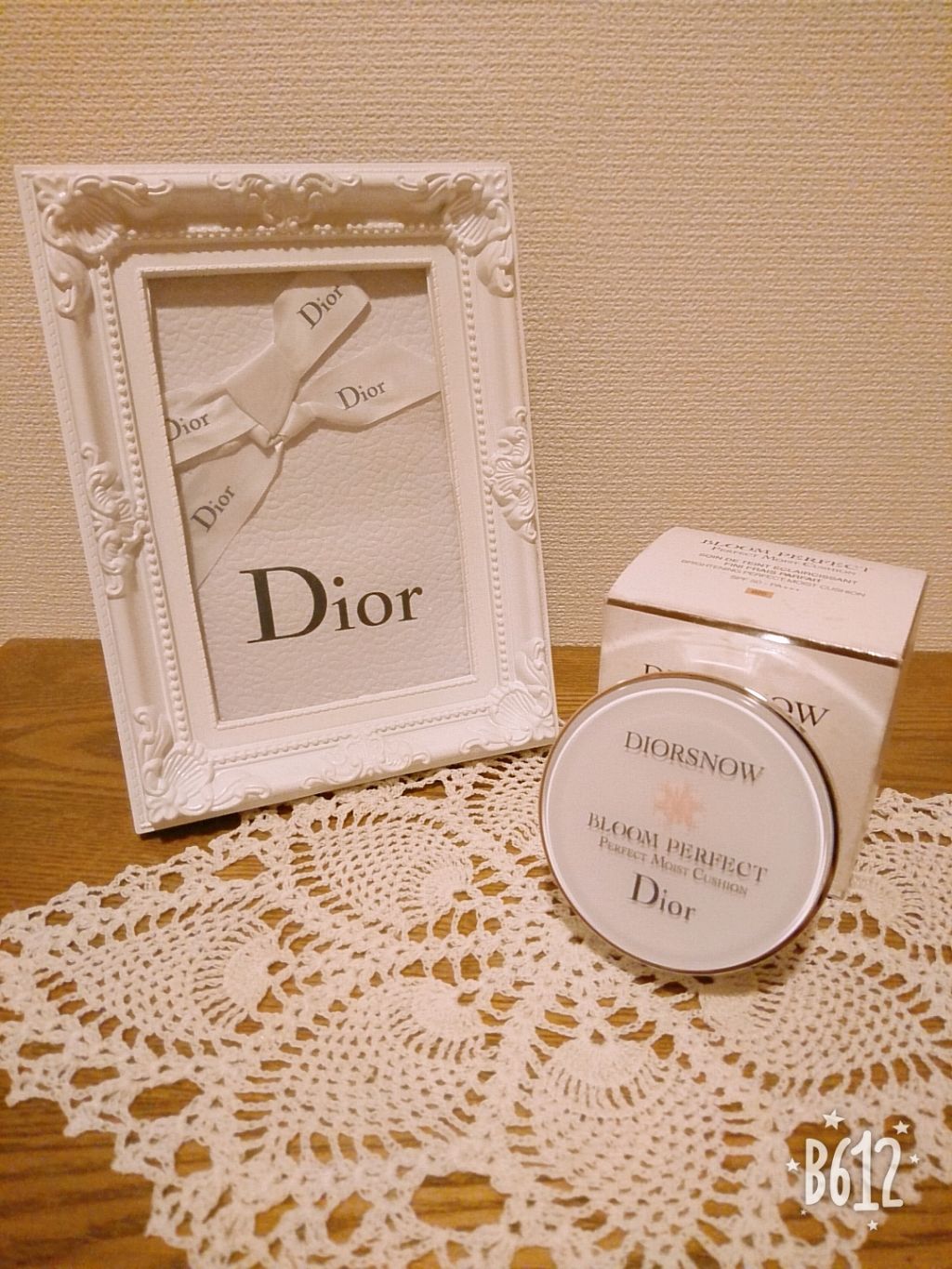スノー ブルーム パーフェクト クッション SPF50／PA+++/Dior/クッションファンデーションを使ったクチコミ（1枚目）