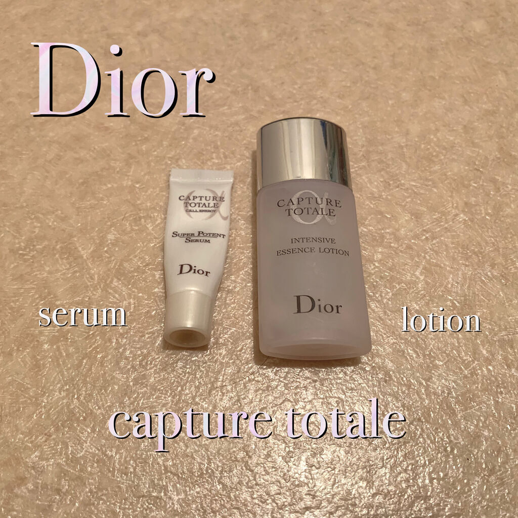 【旧】カプチュール トータル セル ENGY スーパー セラム/Dior/美容液を使ったクチコミ（1枚目）