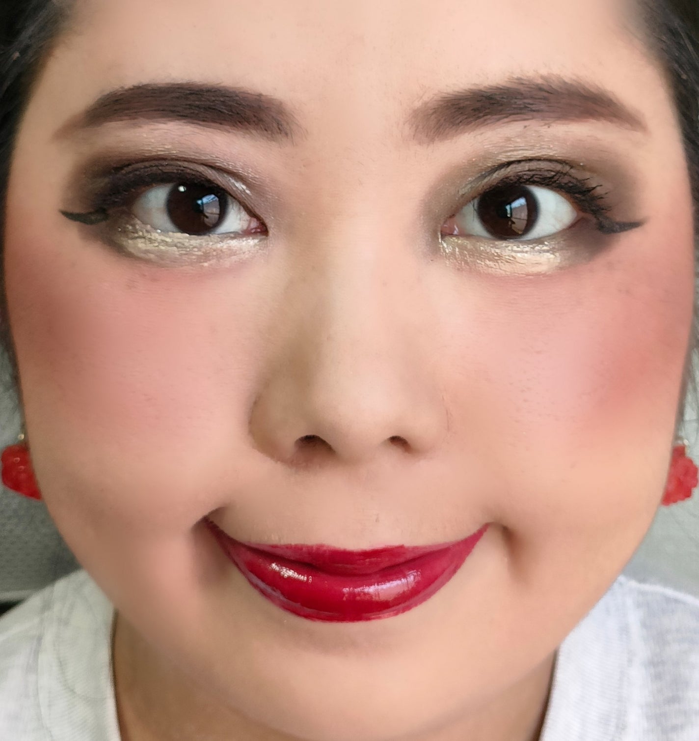 ナチュラル チークN/CEZANNE/パウダーチークを使ったクチコミ(7枚目)