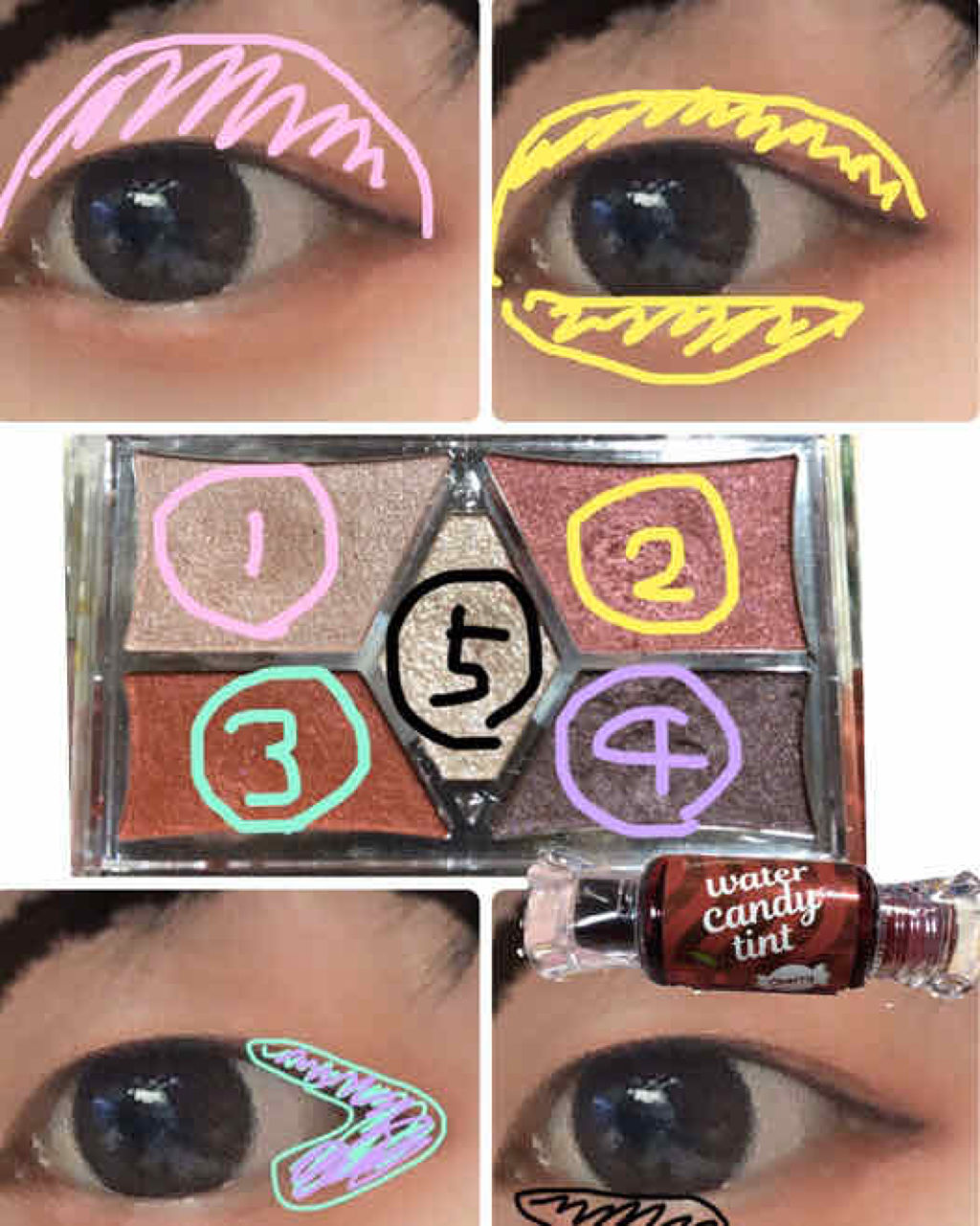 【旧品】パーフェクトスタイリストアイズ/キャンメイク/アイシャドウパレットを使ったクチコミ（3枚目）