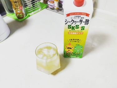 シークヮーサー酢 SKS+S/わーけーまちや/ドリンクを使ったクチコミ（1枚目）