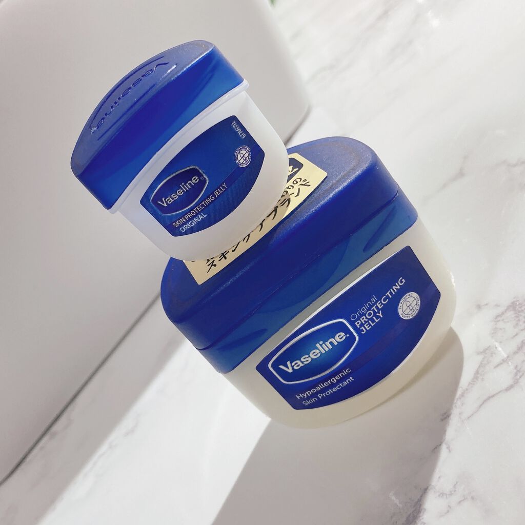 Vaseline ORIGINAL JELLY/キャンドゥ/リップバームを使ったクチコミ（3枚目）