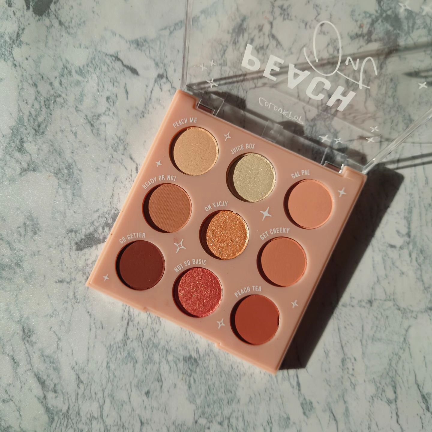 PEACH Out/ColourPop/アイシャドウパレットを使ったクチコミ（2枚目）