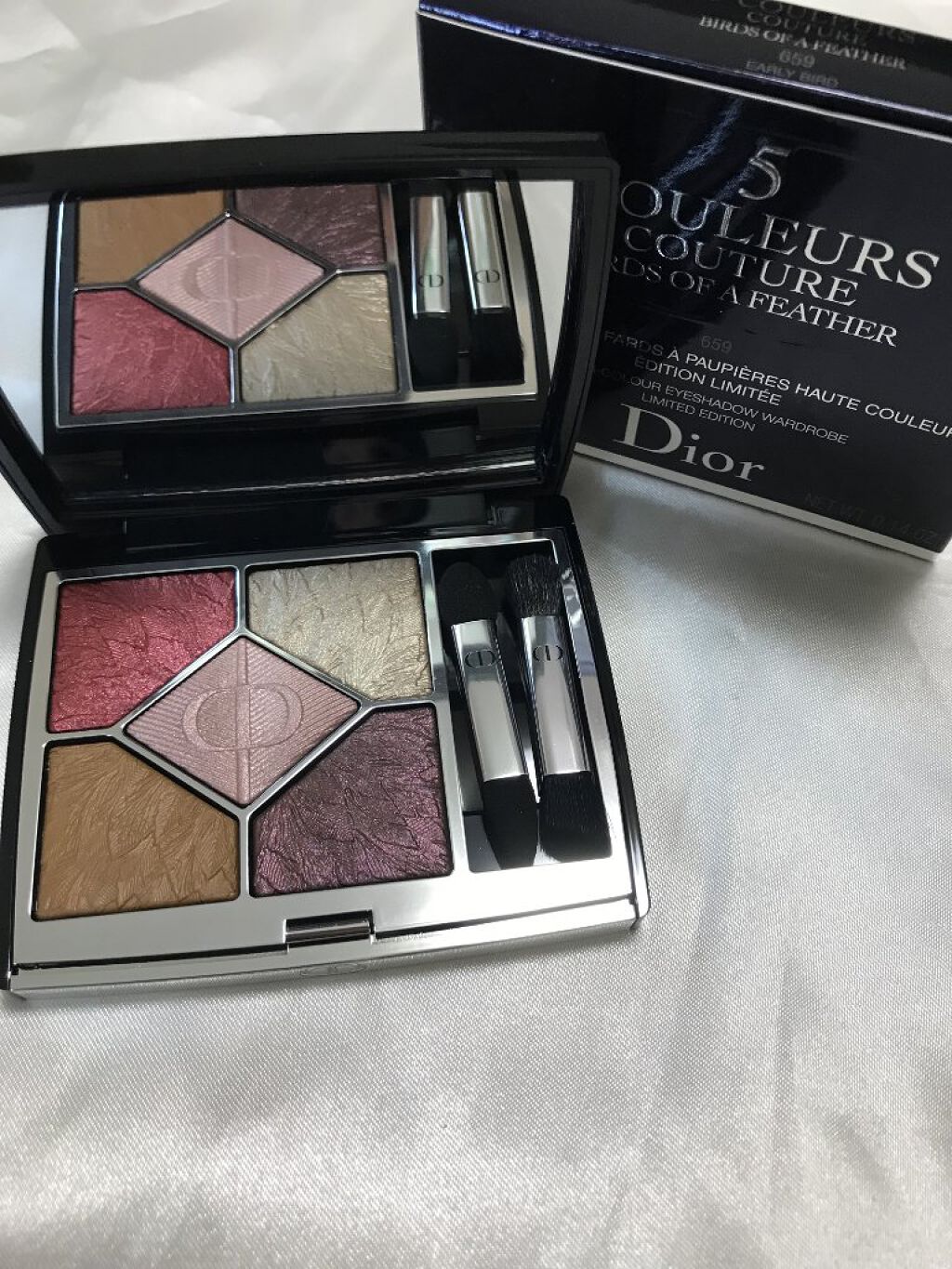 サンク クルール クチュール<バーズ オブ ア フェザー>/Dior/アイシャドウパレットを使ったクチコミ(1枚目)