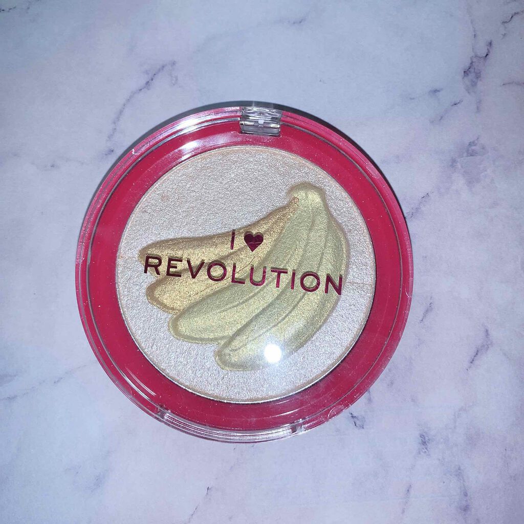 Fruity Highlighter/MAKEUP REVOLUTION/パウダーハイライトを使ったクチコミ(1枚目)