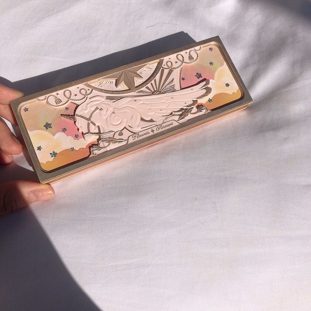 ローズユニコーンシリーズ アイシャドウパレット/FlowerKnows/アイシャドウパレットを使ったクチコミ(4枚目)