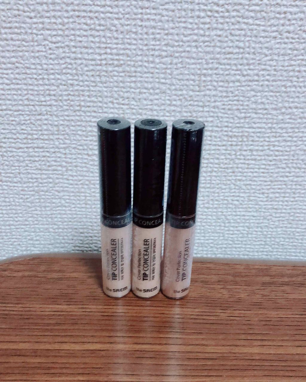 カバーパーフェクション チップコンシーラー/the SAEM/リキッドコンシーラーを使ったクチコミ（1枚目）