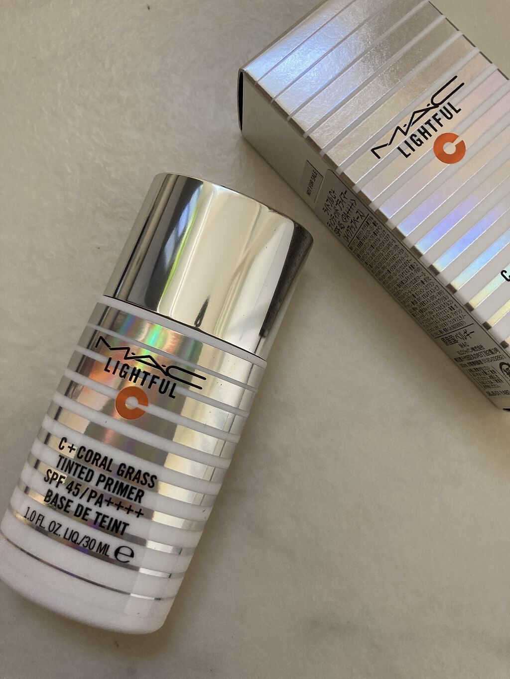 ライトフル Ｃ＋ティンティッド プライマーSPF45(PA++++)/M・A・C/化粧下地を使ったクチコミ（1枚目）