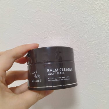 BALM CLEANSE メルティブラック/MELLIFE/クレンジングバームを使ったクチコミ（1枚目）