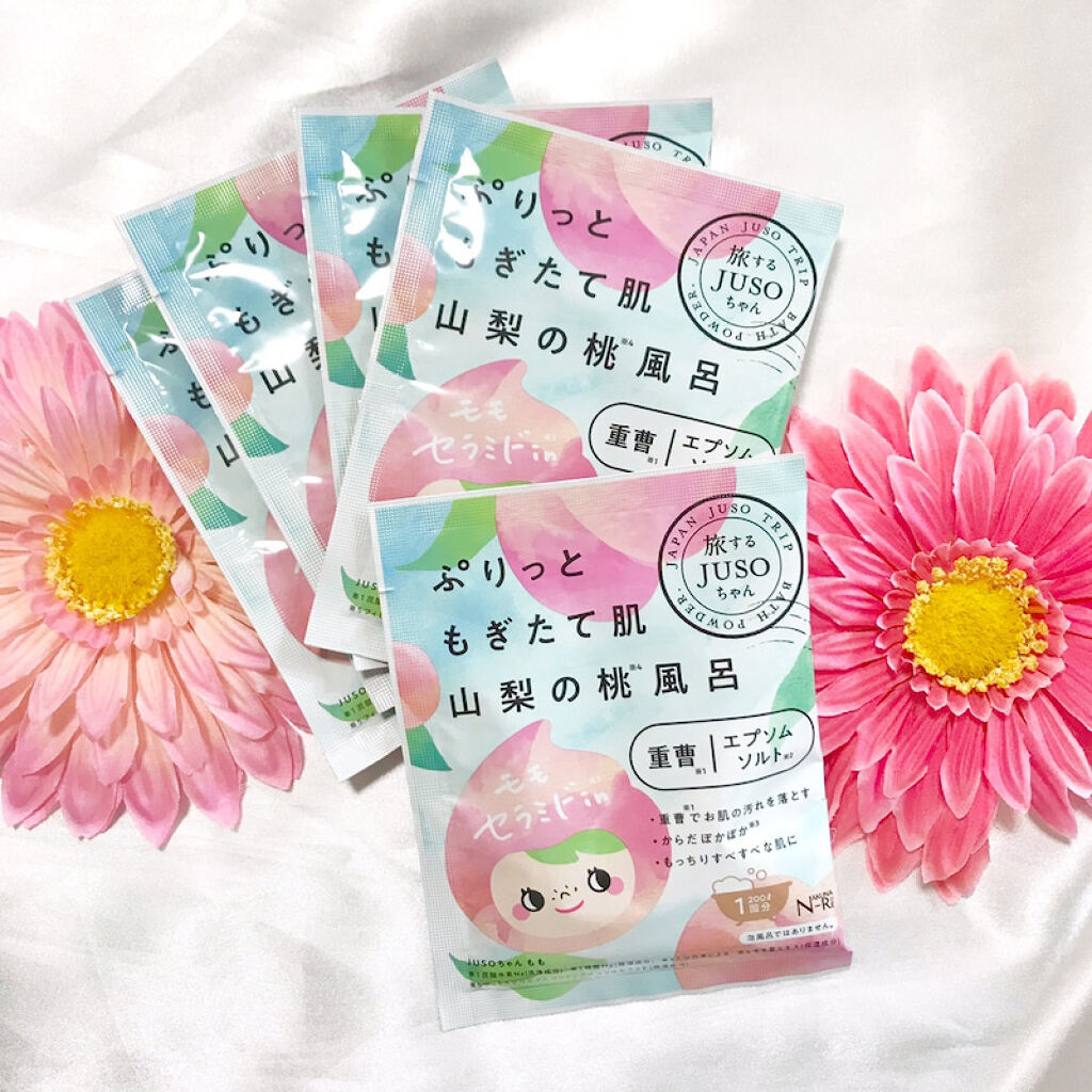 JUSO BATH POWDER/旅するJUSO/炭酸系入浴剤を使ったクチコミ（1枚目）