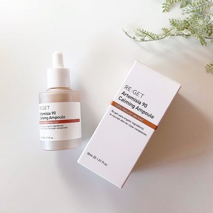 カワラヨモギ90カーミングアンプル/RE:GET/美容液を使ったクチコミ(3枚目)