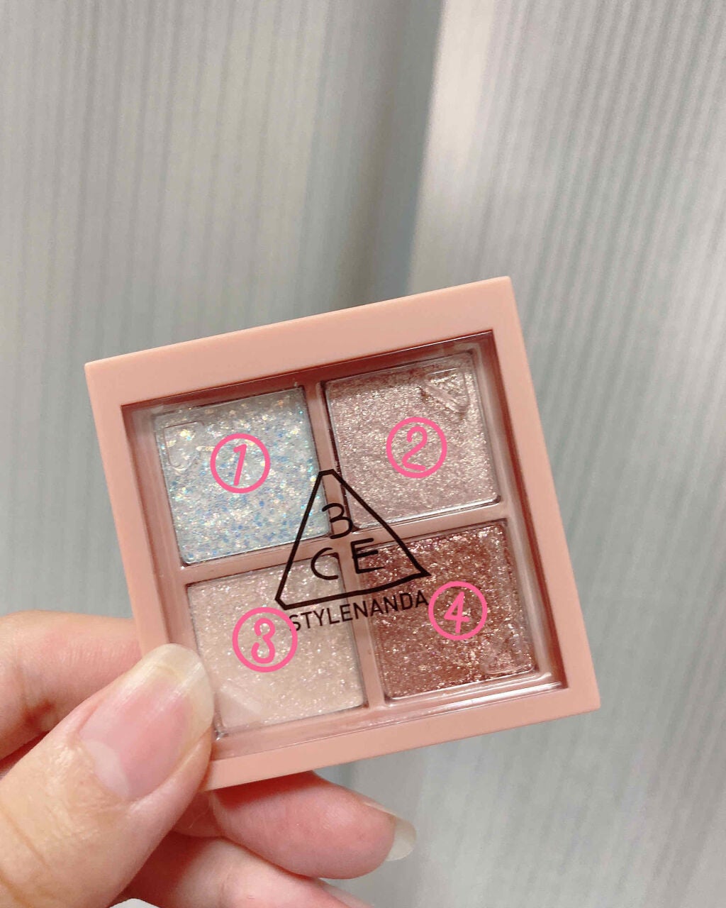 3CE ミニ マルチアイカラーパレット/3CE/アイシャドウパレットを使ったクチコミ(2枚目)