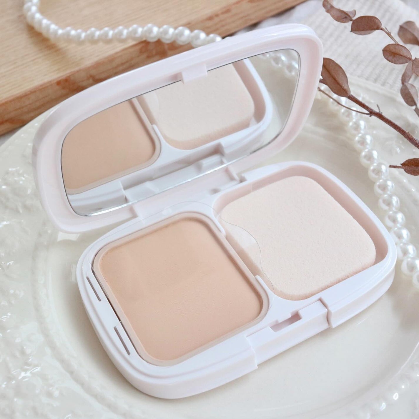 パウダーファンデーション/media luxe/パウダーファンデーションを使ったクチコミ(1枚目)