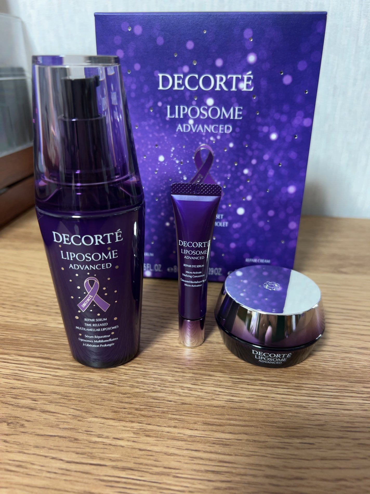 リポソーム アドバンスト パープルリボン セット/DECORTÉ/スキンケアキットを使ったクチコミ(2枚目)