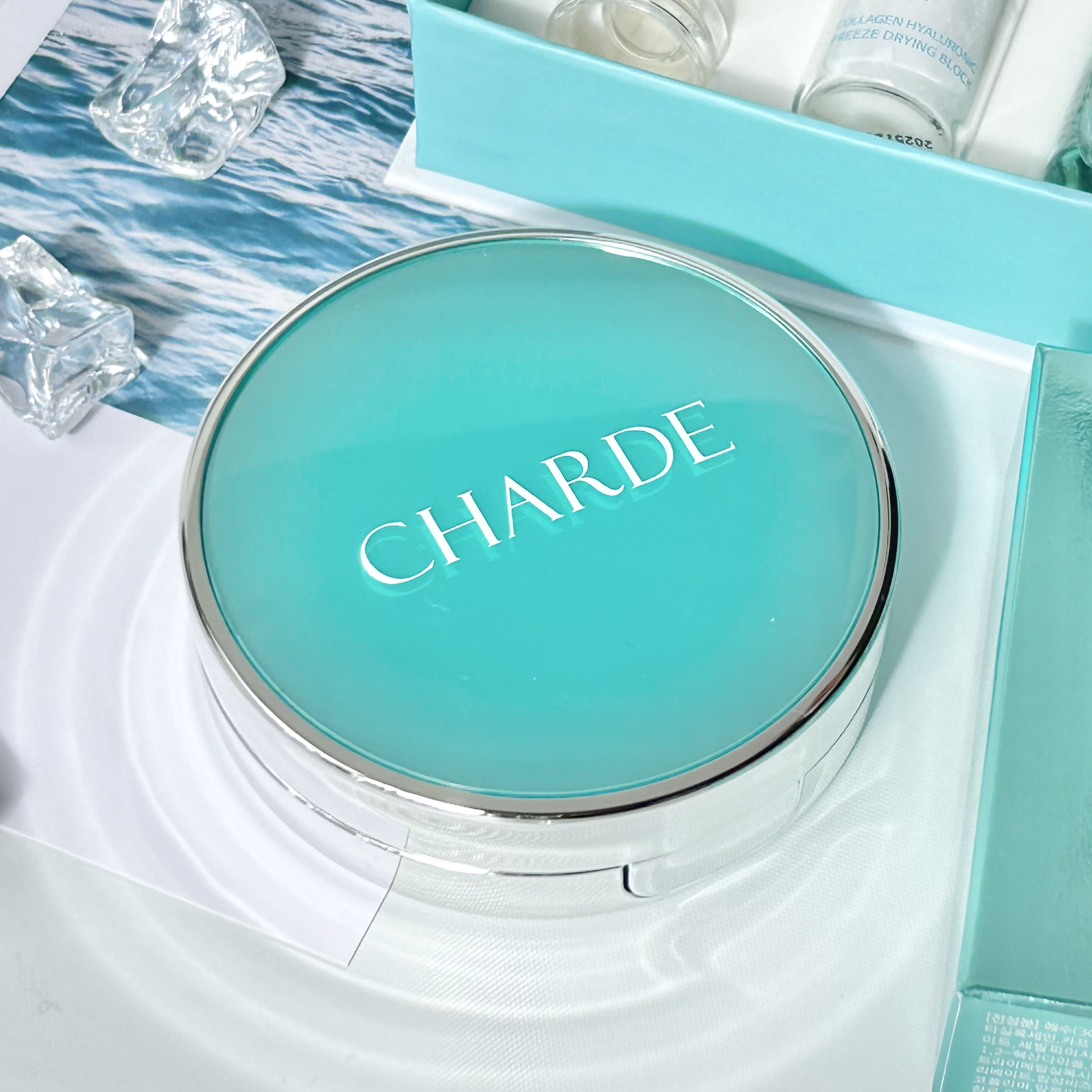 瞬間クッションファンデーション/CHARDE/クッションファンデーションを使ったクチコミ（2枚目）