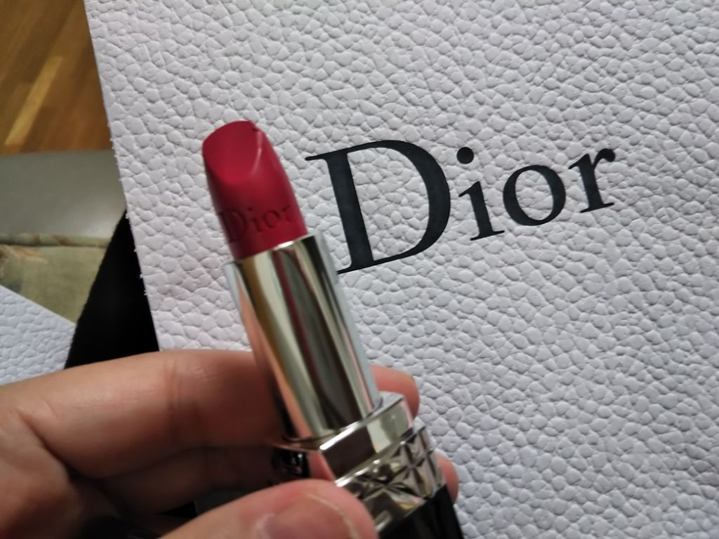 ルージュ ディオール ボーム/Dior/口紅を使ったクチコミ（1枚目）