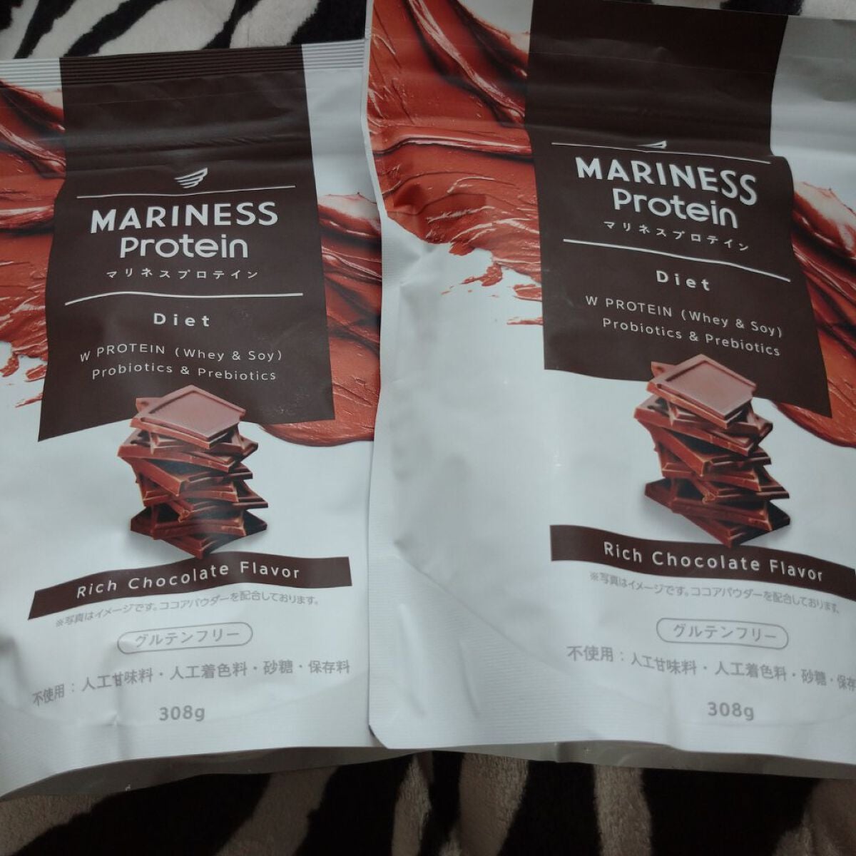 マリネスプロテイン(リッチチョコレートフレーバー)/mariness/その他プロテインを使ったクチコミ(1枚目)