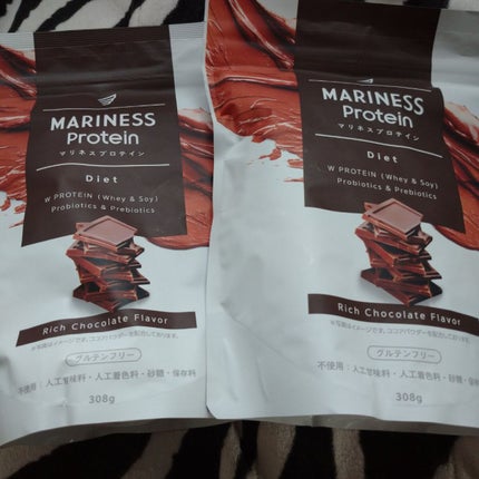 マリネスプロテイン(リッチチョコレートフレーバー)/mariness/その他プロテインを使ったクチコミ(1枚目)