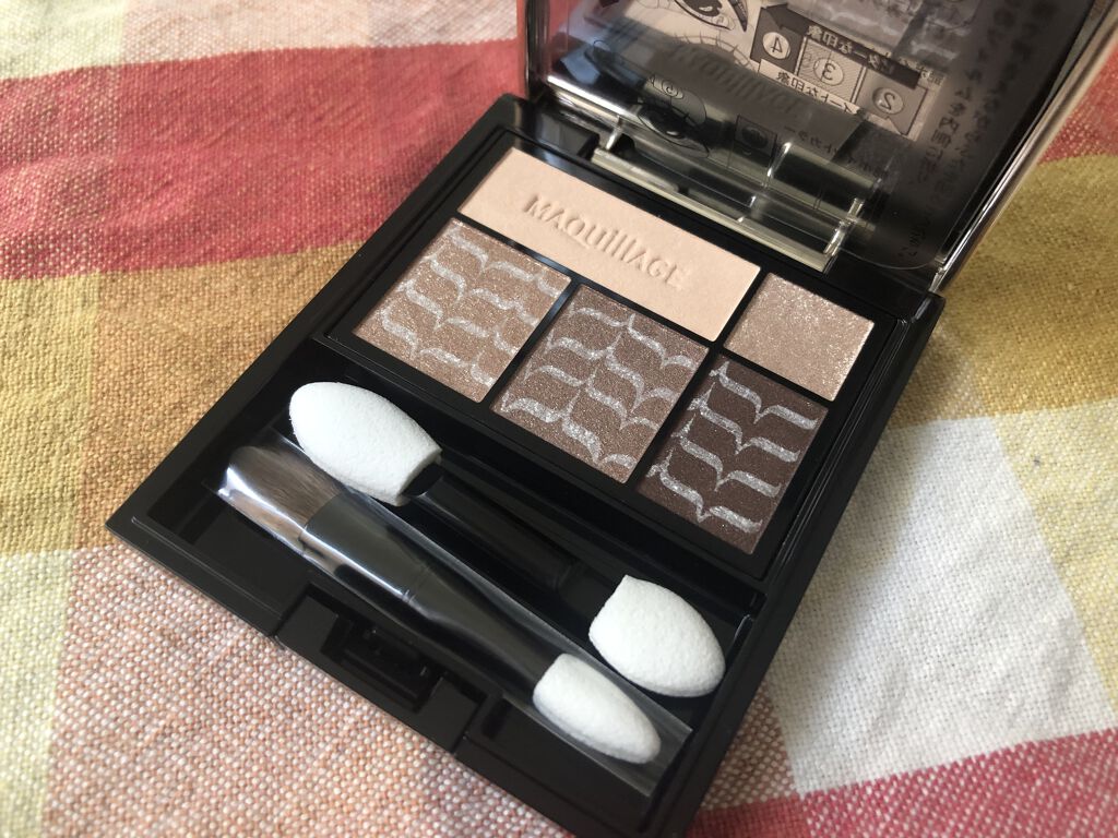 ドラマティックスタイリングアイズ/マキアージュ/アイシャドウパレットを使ったクチコミ（2枚目）