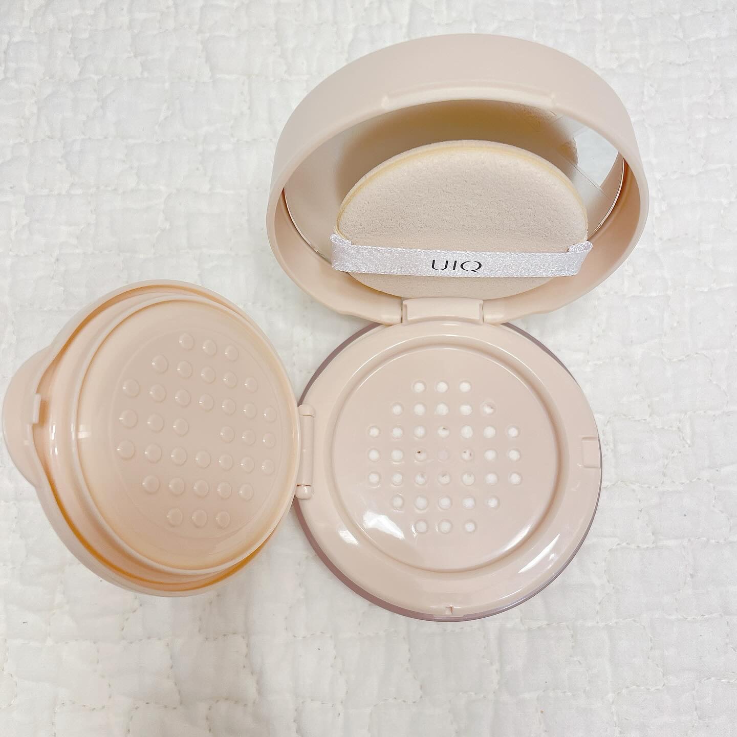 バイオムバリアエッセンスインパウダー/UIQ/ルースパウダーを使ったクチコミ（2枚目）